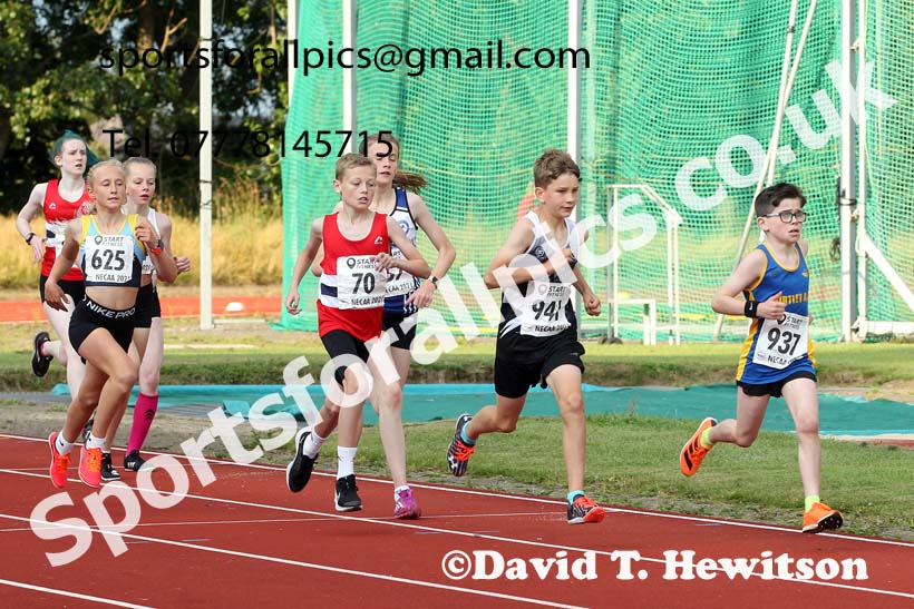 800 metres, 2021 North East Grand Prix 6, Monkton, Wednesday, August 4th. Photo: David T. Hewitson/Sports for All Pics